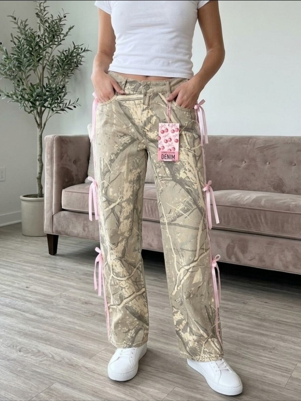 Love Soho Denim Camo Jeans